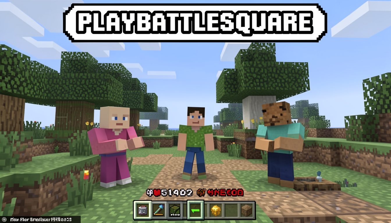 Minecraft PlayBattleSquare