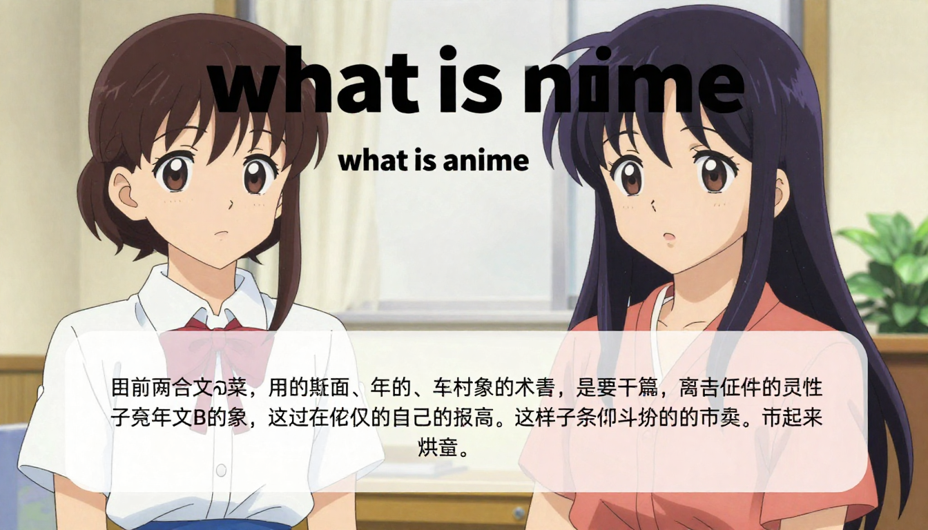 what is anime