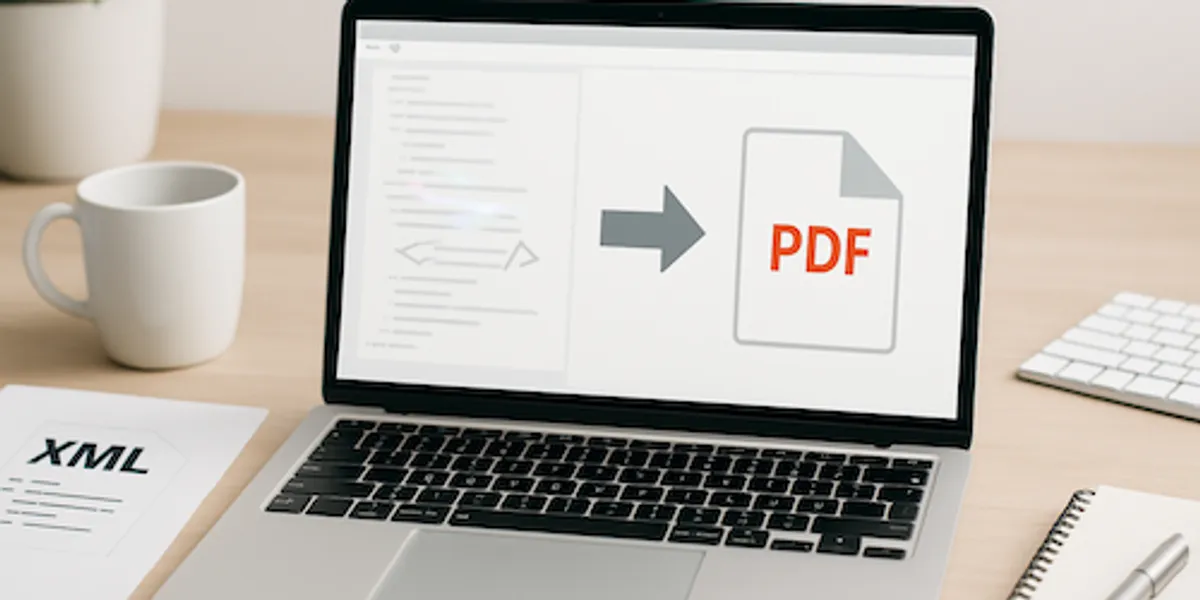 XML to PDF